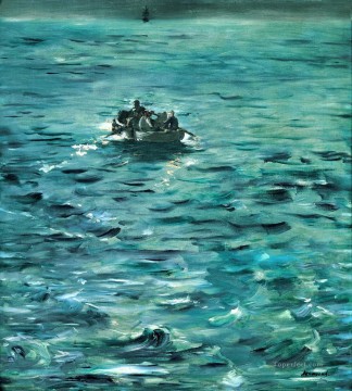 Edouard Manet Painting - Rochefort Escape Eduard Manet